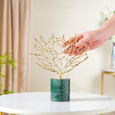 LuxeTree - Gouden Bladloze Boom Showpiece